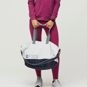 COPY - COPY - Figs laminated white tote bag